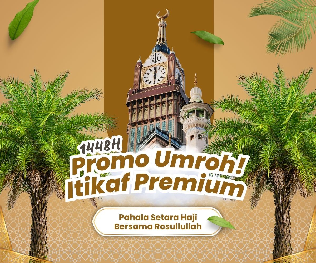 Banner Umroh Iktikaf Premium Yarmuk